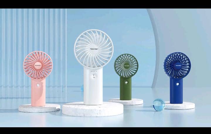 Techno mini hand fans-44