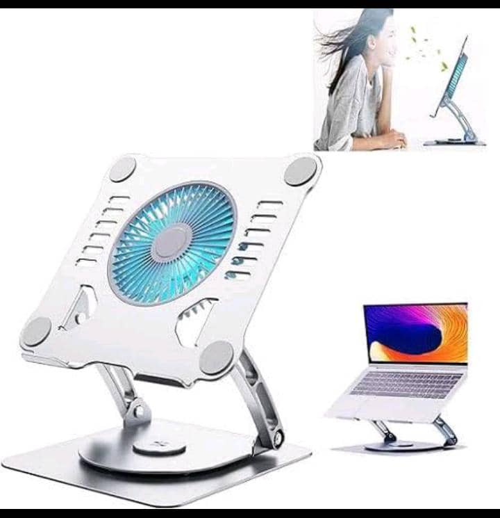 Laptop stand V5.1 Electric fan three speeds-48