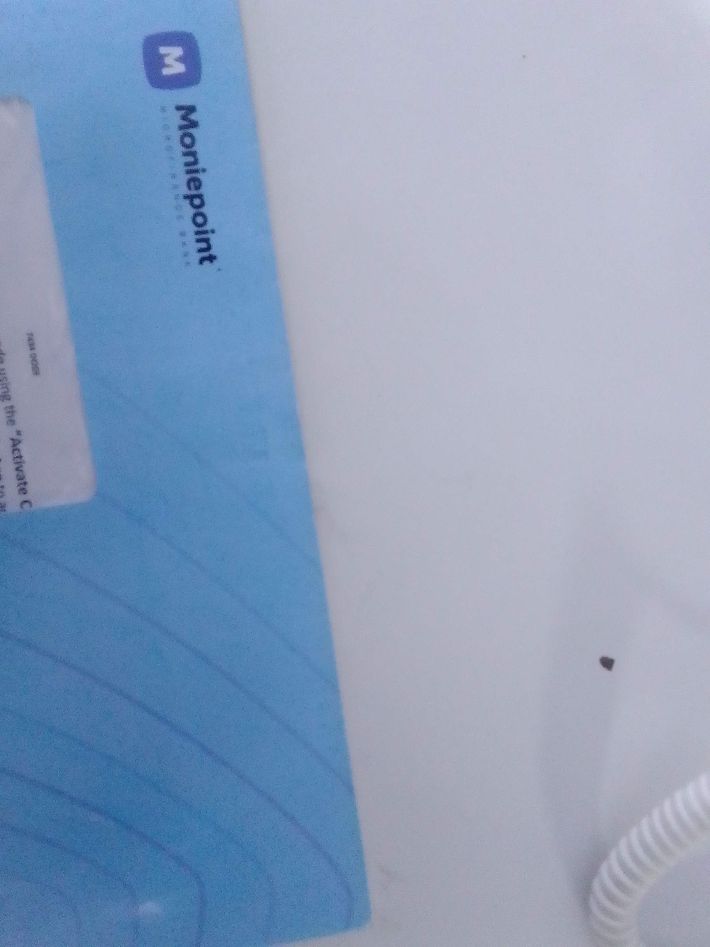 Moniepoint ATM Cards